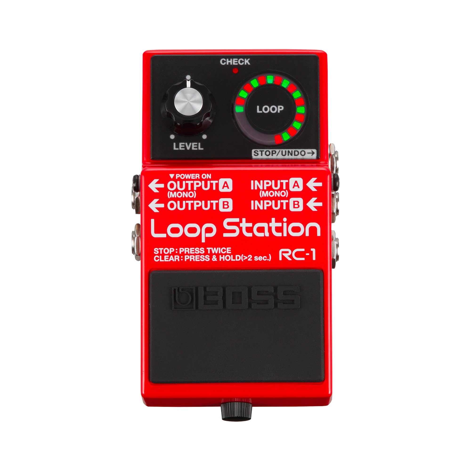 Foto 2 pulgar | Pedal De Bucle Estéreo Loop Station Boss Rc-1 Con Pedal - Venta Internacional.