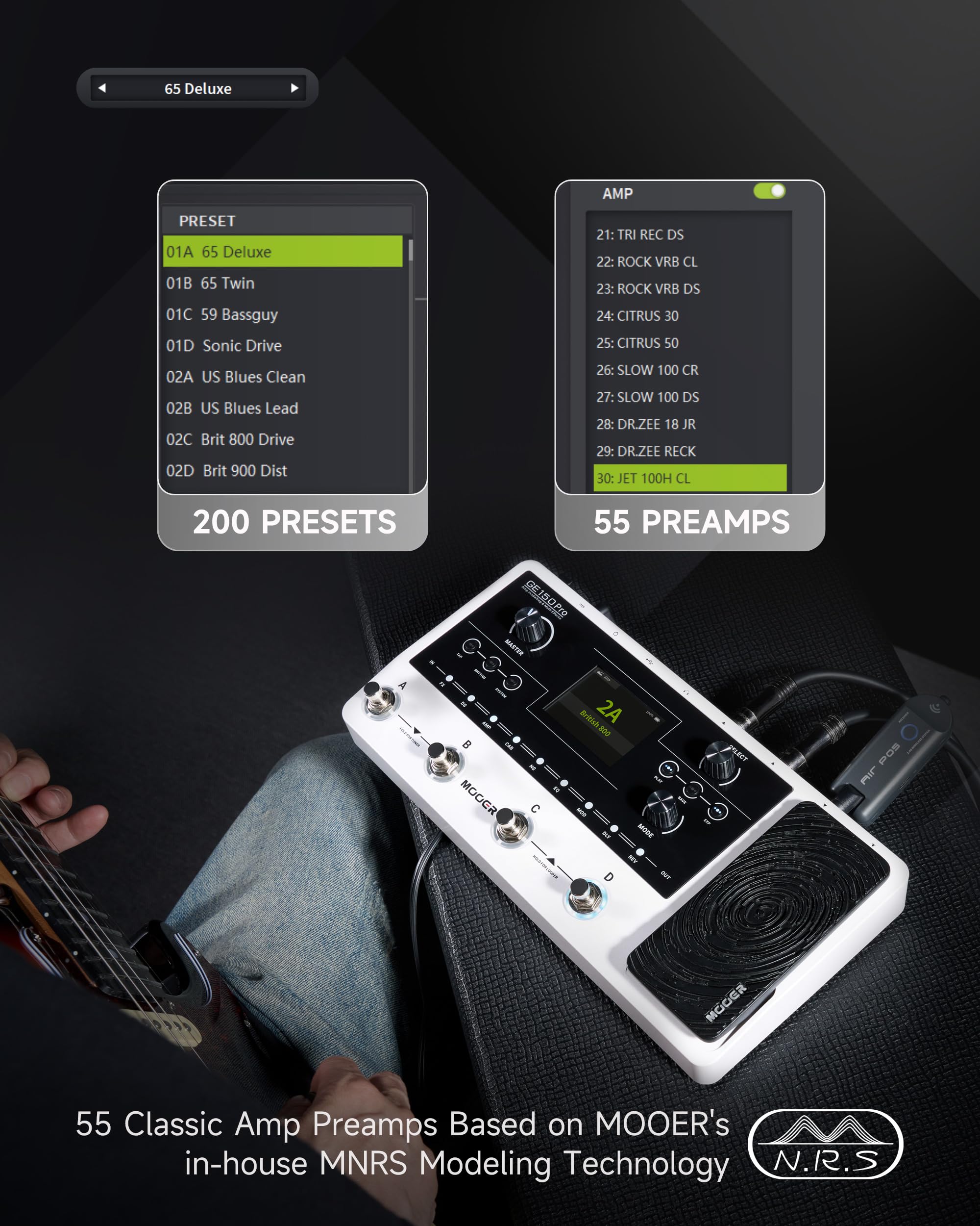 Foto 7 pulgar | Modelado De Amplificadores De Guitarra Multiefectos Mooer Ge150 Pro New 2024 - Venta Internacional.