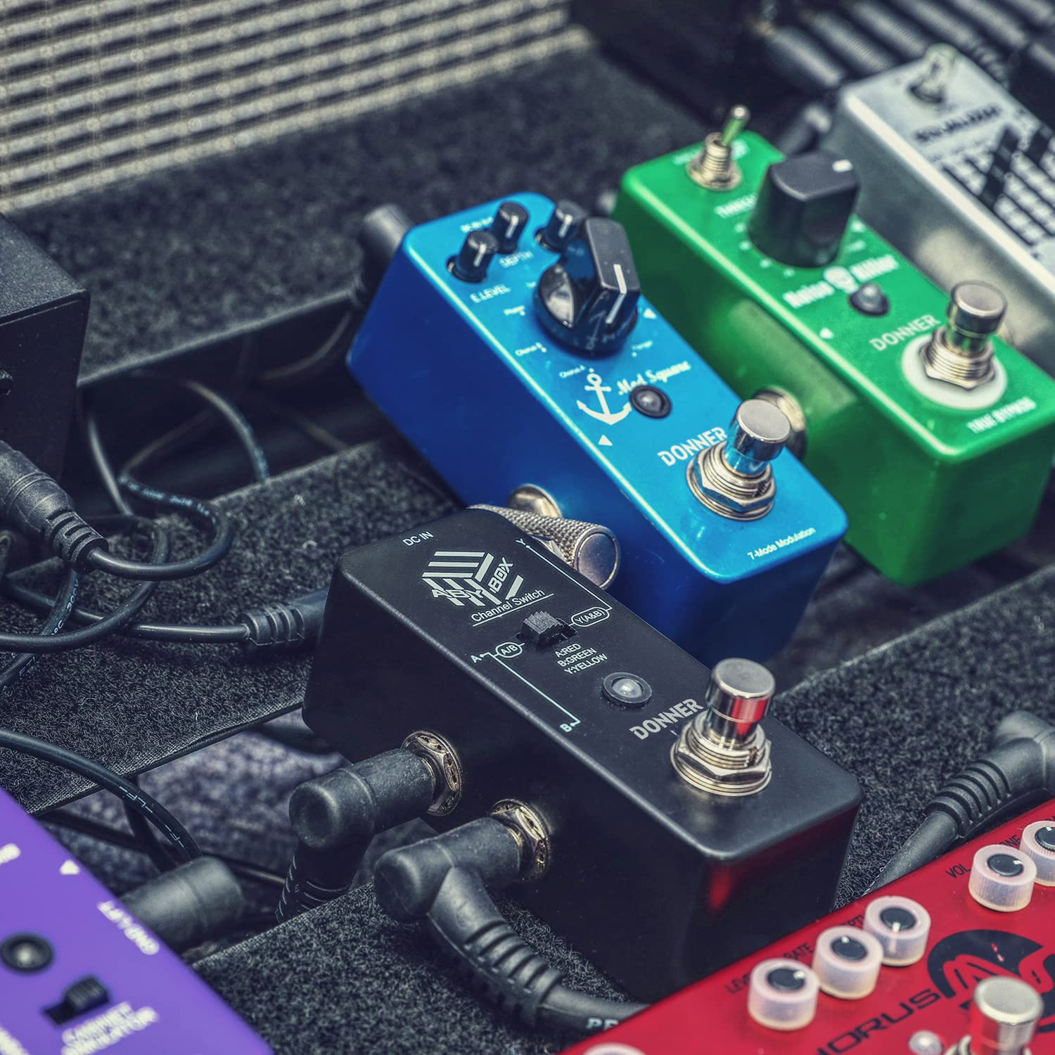 Foto 6 | Miniguitarra Aby Box Line Selector Ab Switch Donner - Venta Internacional.