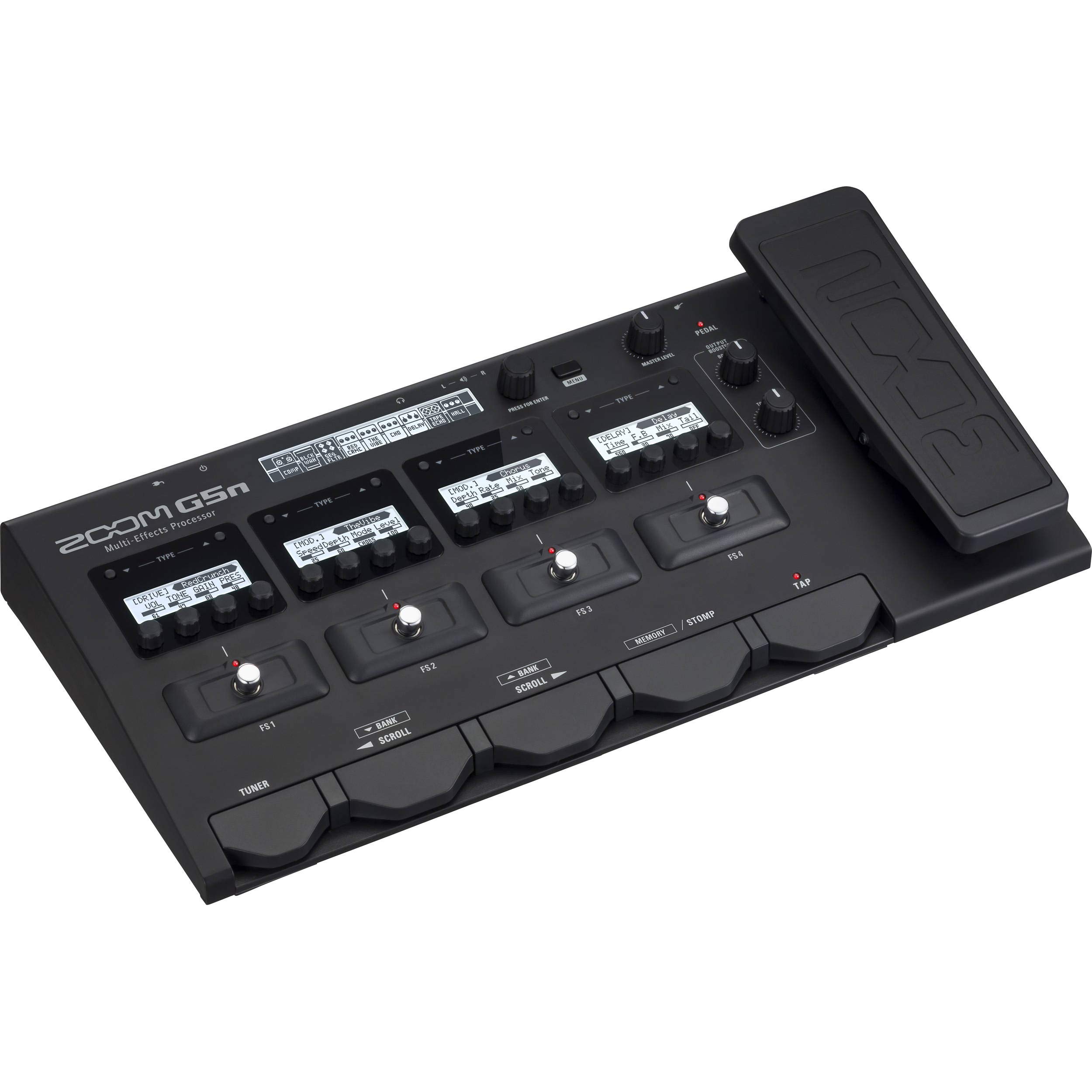 Foto 2 pulgar | Procesador Multiefectos Para Guitarra Zoom G5n Con Pedal De Expresión - Venta Internacional.