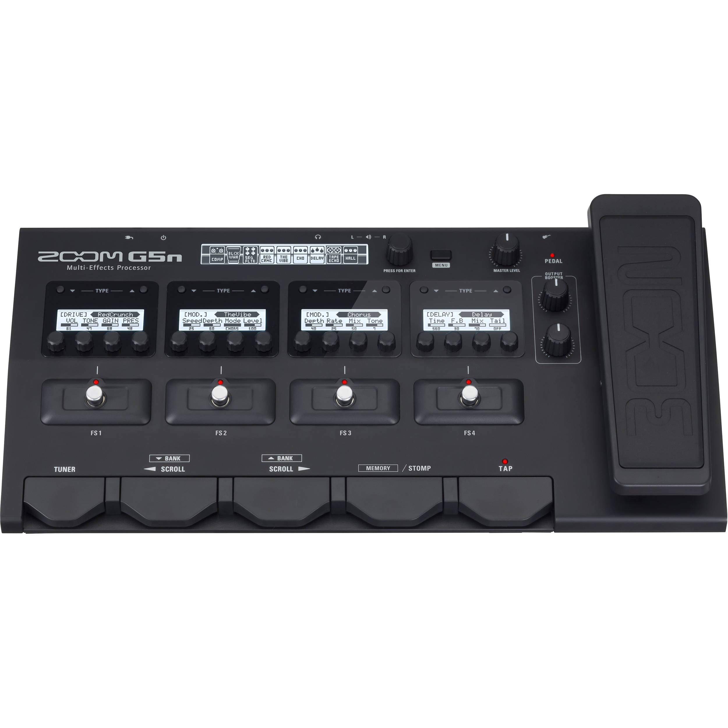 Foto 4 | Procesador Multiefectos Para Guitarra Zoom G5n Con Pedal De Expresión - Venta Internacional.