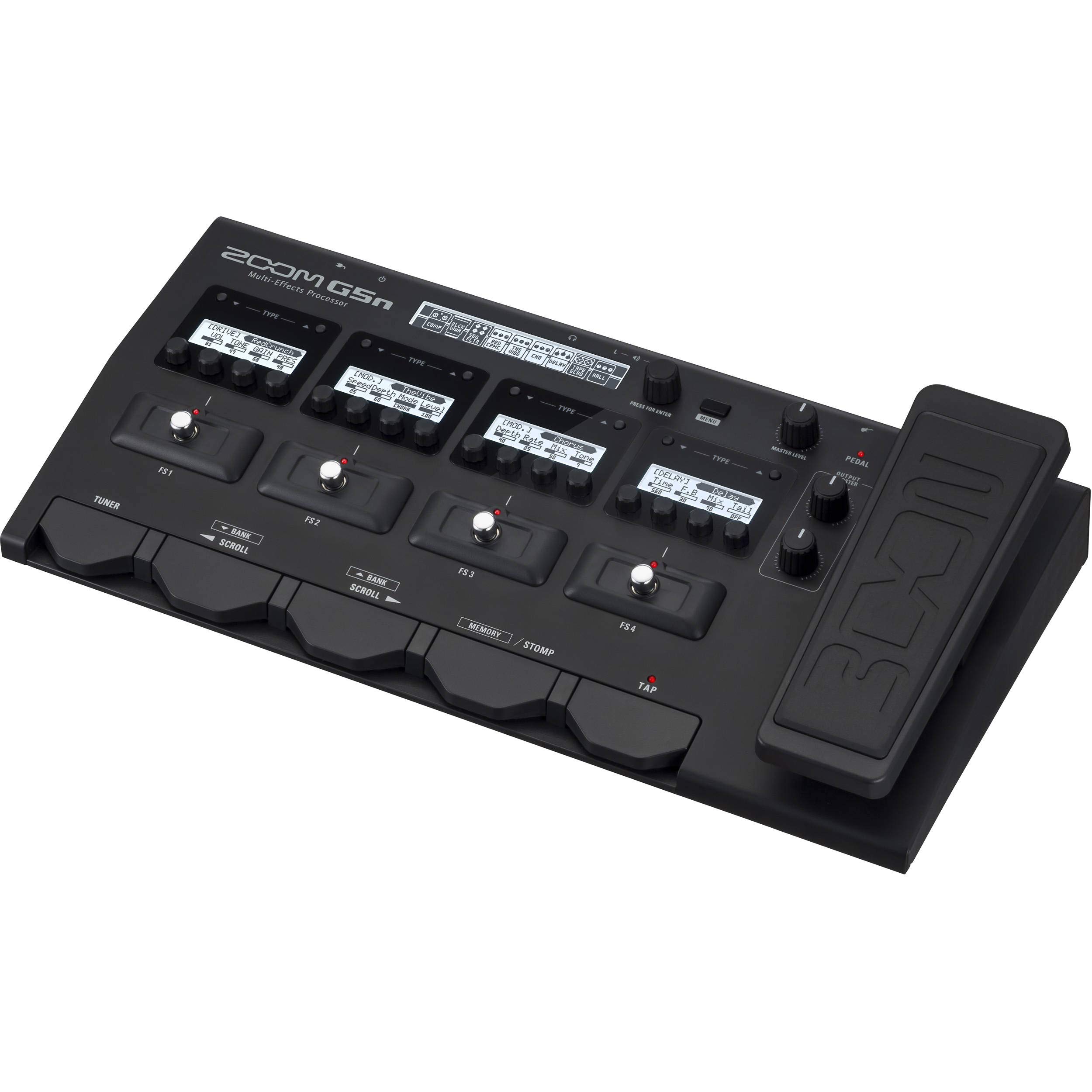 Foto 8 pulgar | Procesador Multiefectos Para Guitarra Zoom G5n Con Pedal De Expresión - Venta Internacional.