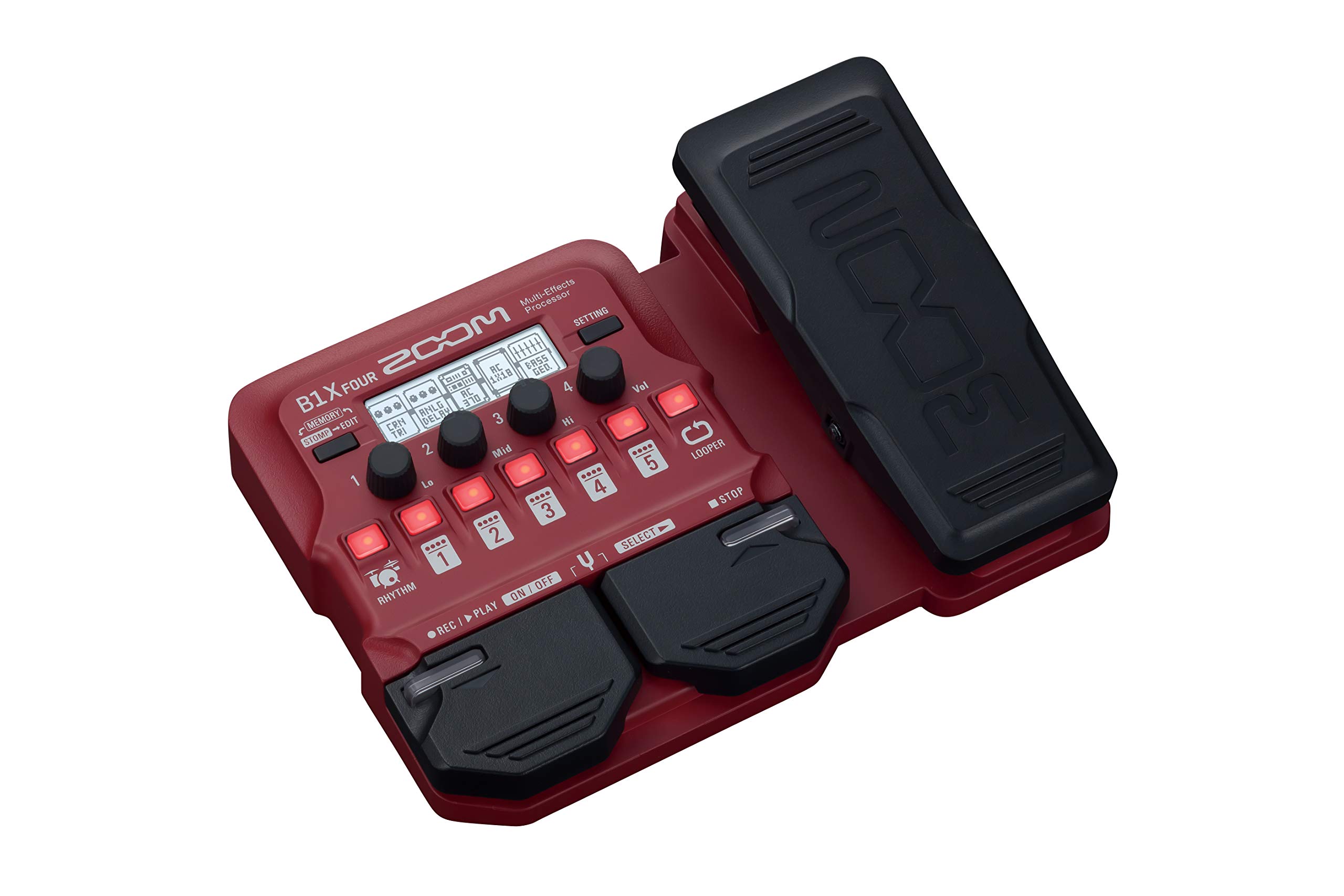 Foto 3 pulgar | Procesador Multiefectos Para Graves Zoom B1x Four Con Pedal De Expresión - Venta Internacional.