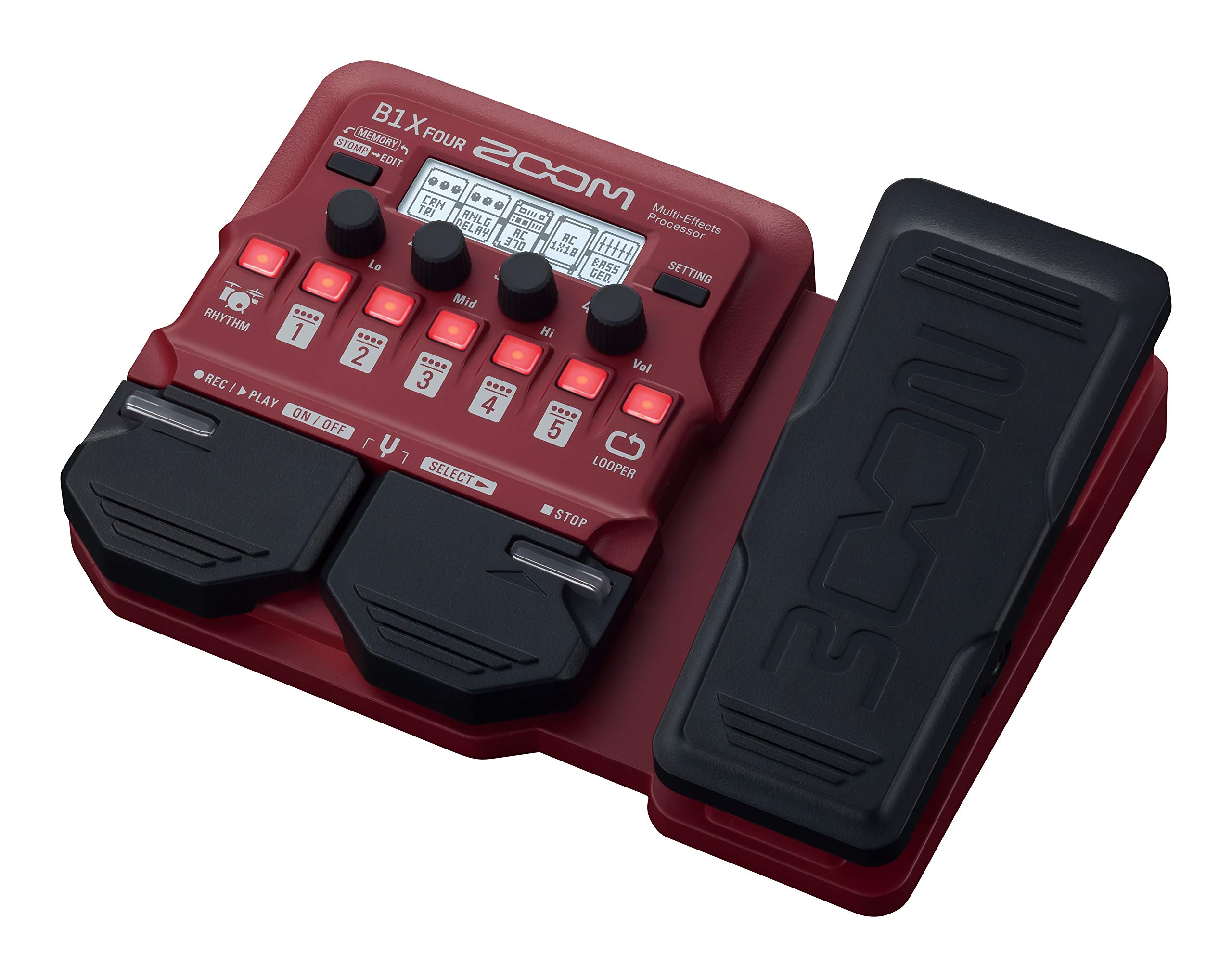 Foto 4 pulgar | Procesador Multiefectos Para Graves Zoom B1x Four Con Pedal De Expresión - Venta Internacional.