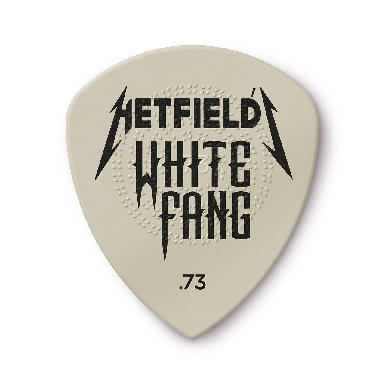 Foto 2 pulgar | Púas Para Guitarra Jim Dunlop Hetfield's White Fang Custom Flow .73 Mm - Venta Internacional.