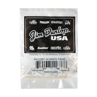 Foto 2 | Púas Para Guitarra Jim Dunlop Hetfield's White Fang Custom Flow 1.14 Mm - Venta Internacional.