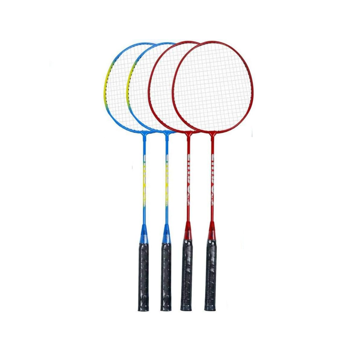 Foto 2 | Juego De 4 Raquetas De Bádminton Con Red Y Pelota Eo Safe Imports Esi-15855-1 Multicolor