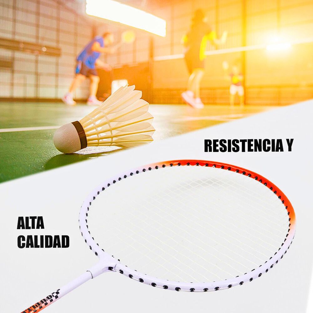 Foto 3 pulgar | Juego de Raquetas de Bádminton 2 Piezas