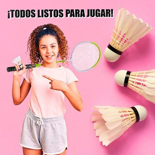Foto 6 | Juego de Raquetas de Bádminton 2 Piezas