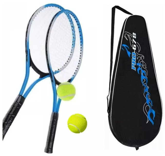 Foto 2 pulgar | Set de Raquetas de Tenis Xtellar Premium con Bolsa y Pelotas