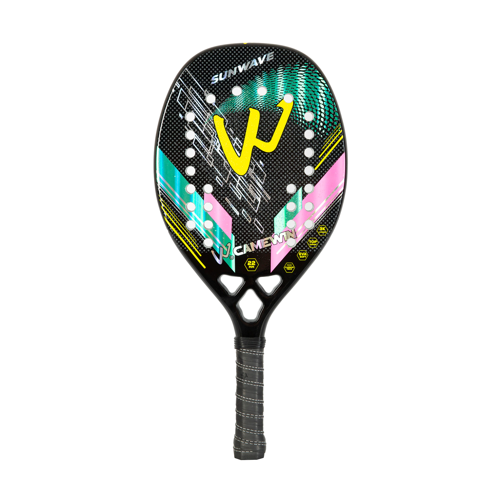 Pala De Pádel J-one 4009 Green Carbon Fiber 3k 320g - Venta Internacional.