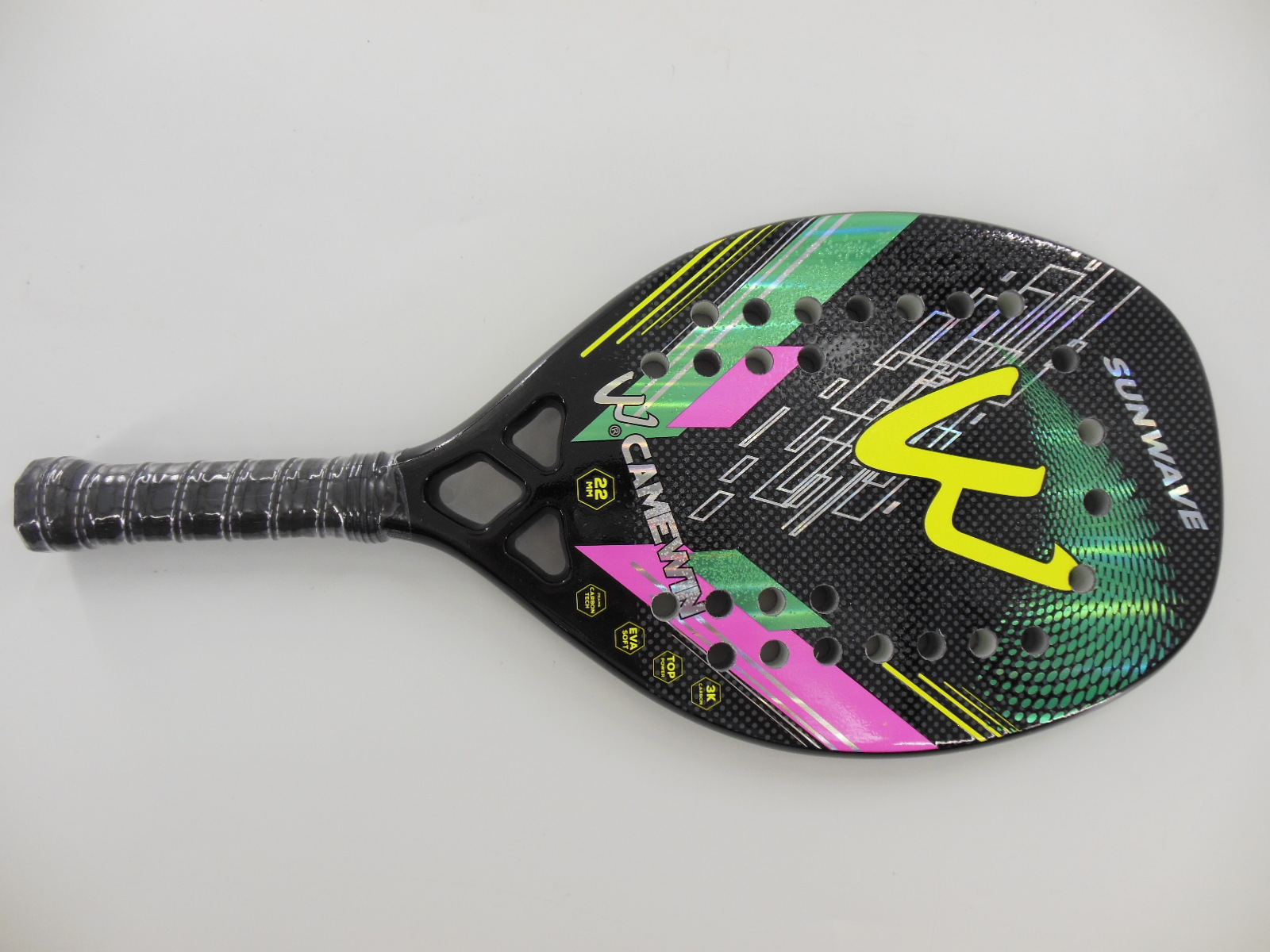 Foto 4 | Pala De Pádel J-one 4009 Green Carbon Fiber 3k 320g - Venta Internacional.