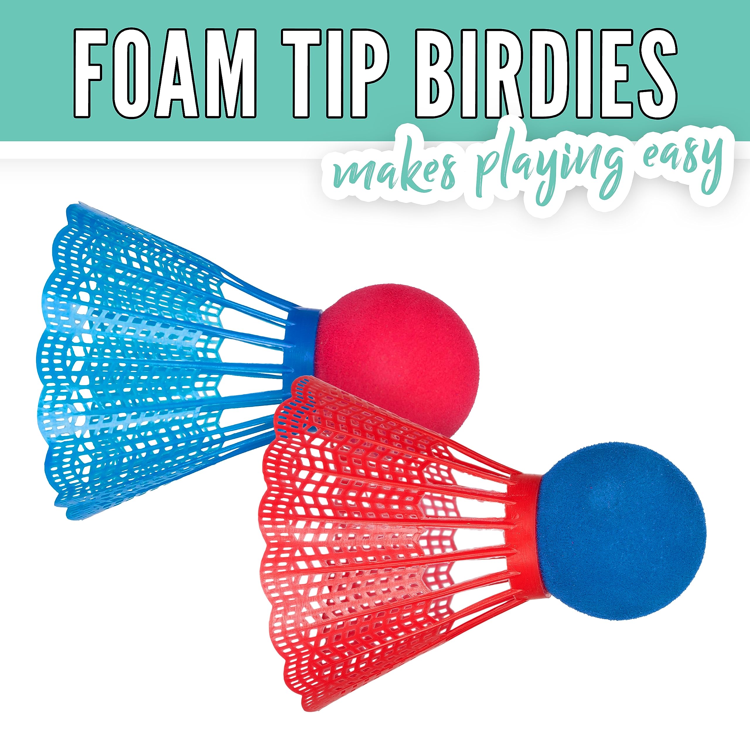 Foto 5 pulgar | Set De Raquetas De Bádminton Franklin Sports Smashminton Kids - Venta Internacional.