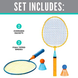 Foto 2 | Set De Raquetas De Bádminton Franklin Sports Smashminton Para 2 Jugadores - Venta Internacional.