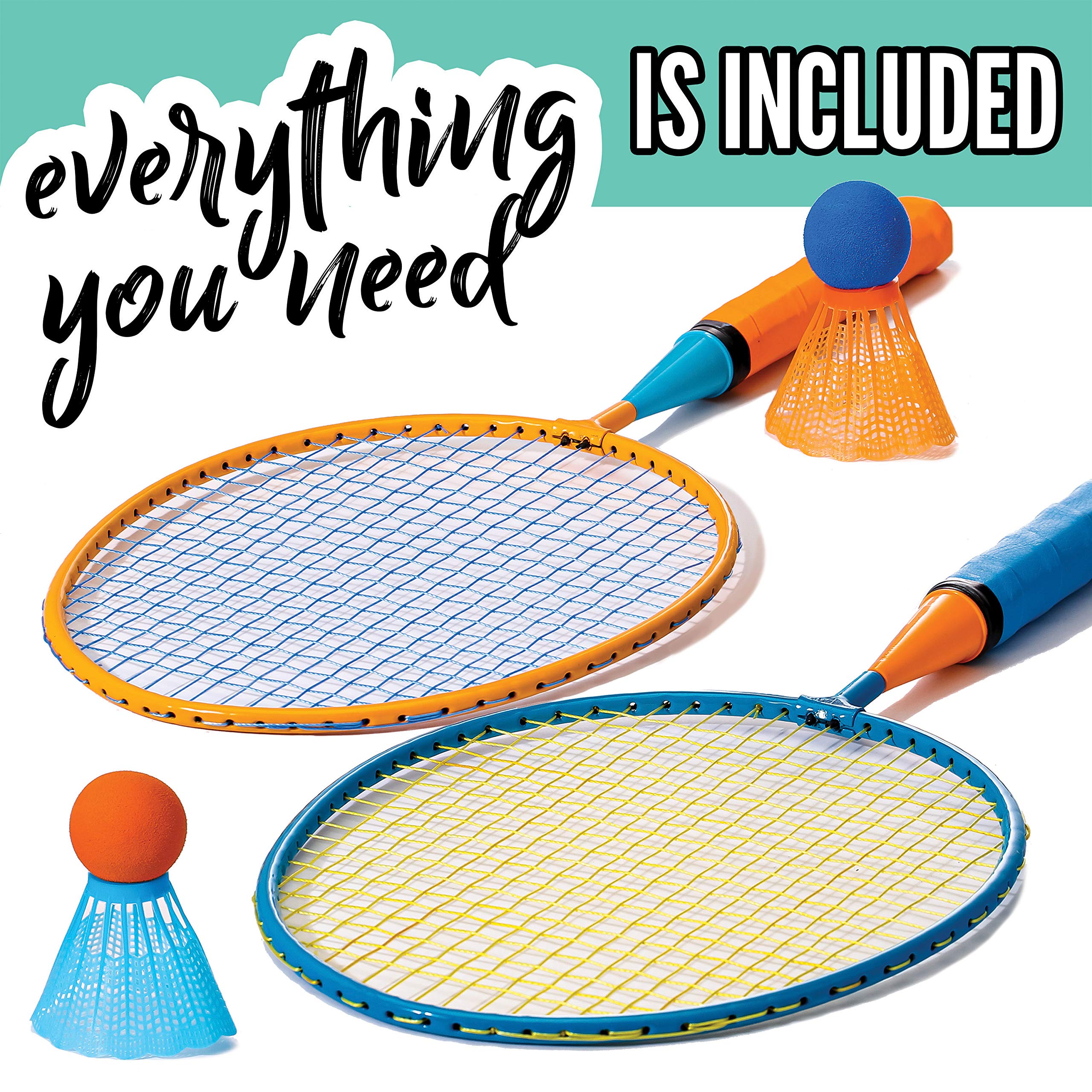 Foto 5 | Set De Raquetas De Bádminton Franklin Sports Smashminton Para 2 Jugadores - Venta Internacional.