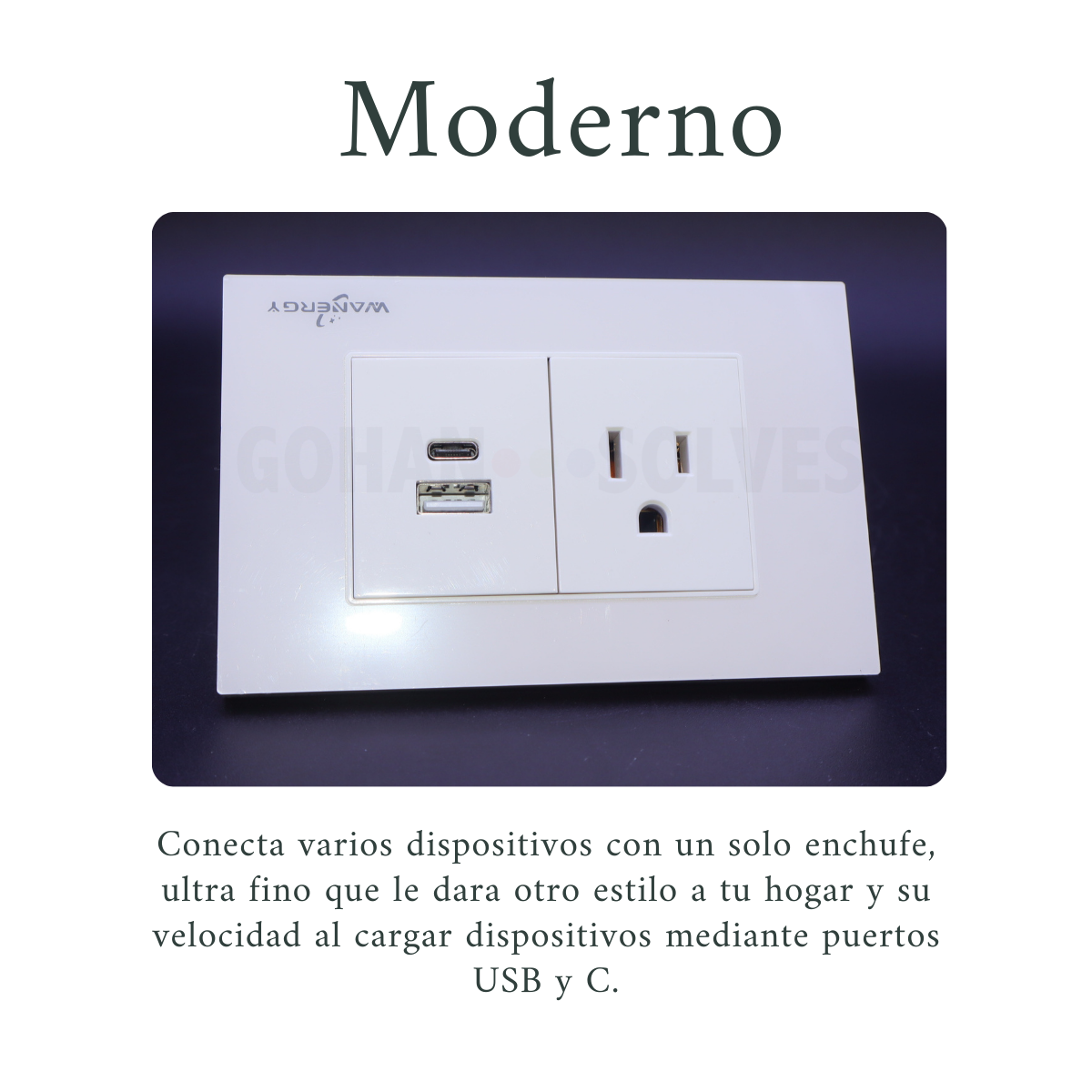 Foto 4 pulgar | 4 Contactos Eléctricos Con Puerto Usb Y Tipo C