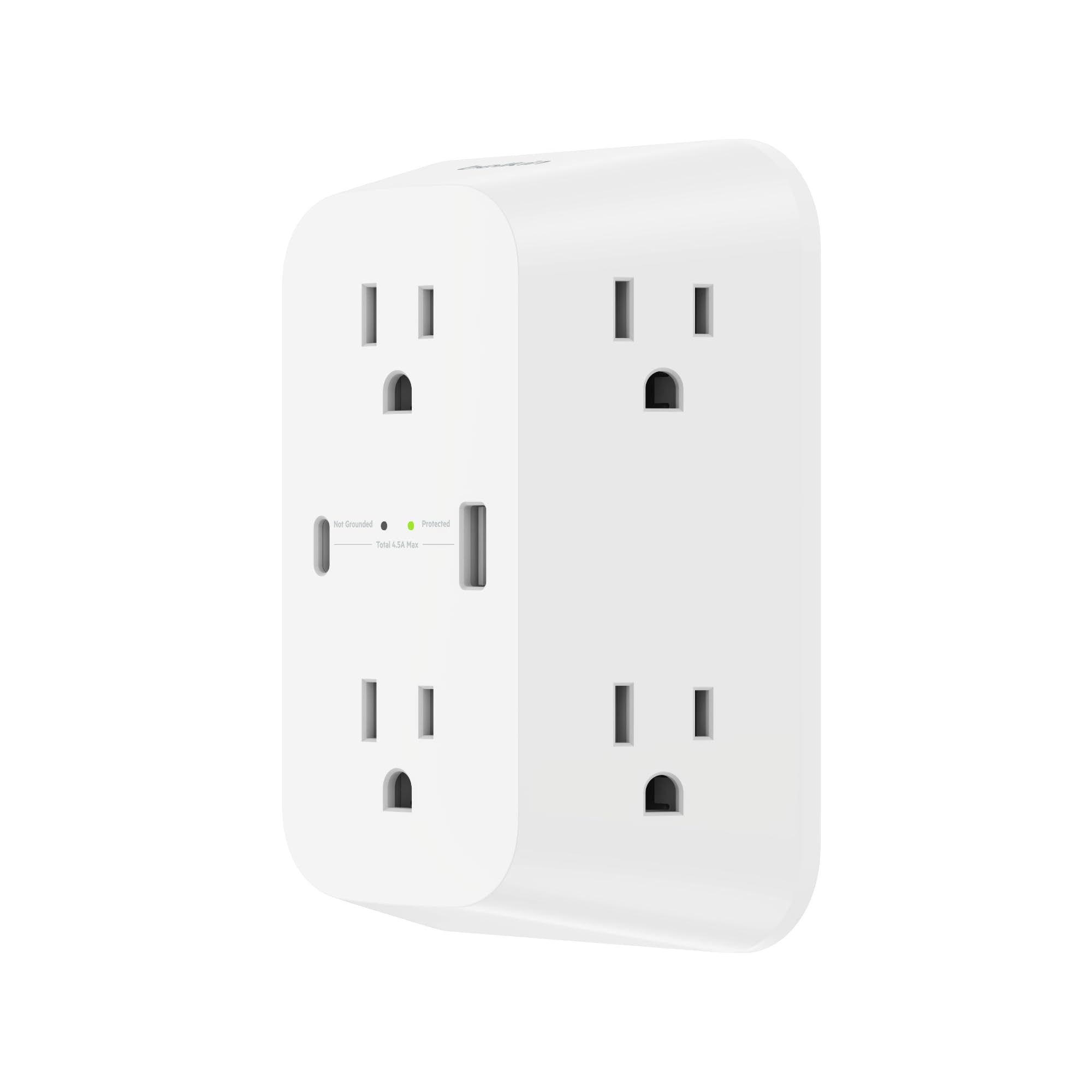 Protector Contra Sobretensiones Power Strip Belkin De 6 Salidas Con Usb-c Pd - Venta Internacional. $804