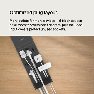 Foto 4 | Protector Contra Sobretensiones Belkin Con 12 Tomas De Corriente Alterna Y Cable De 2,4 M - Venta Internacional.