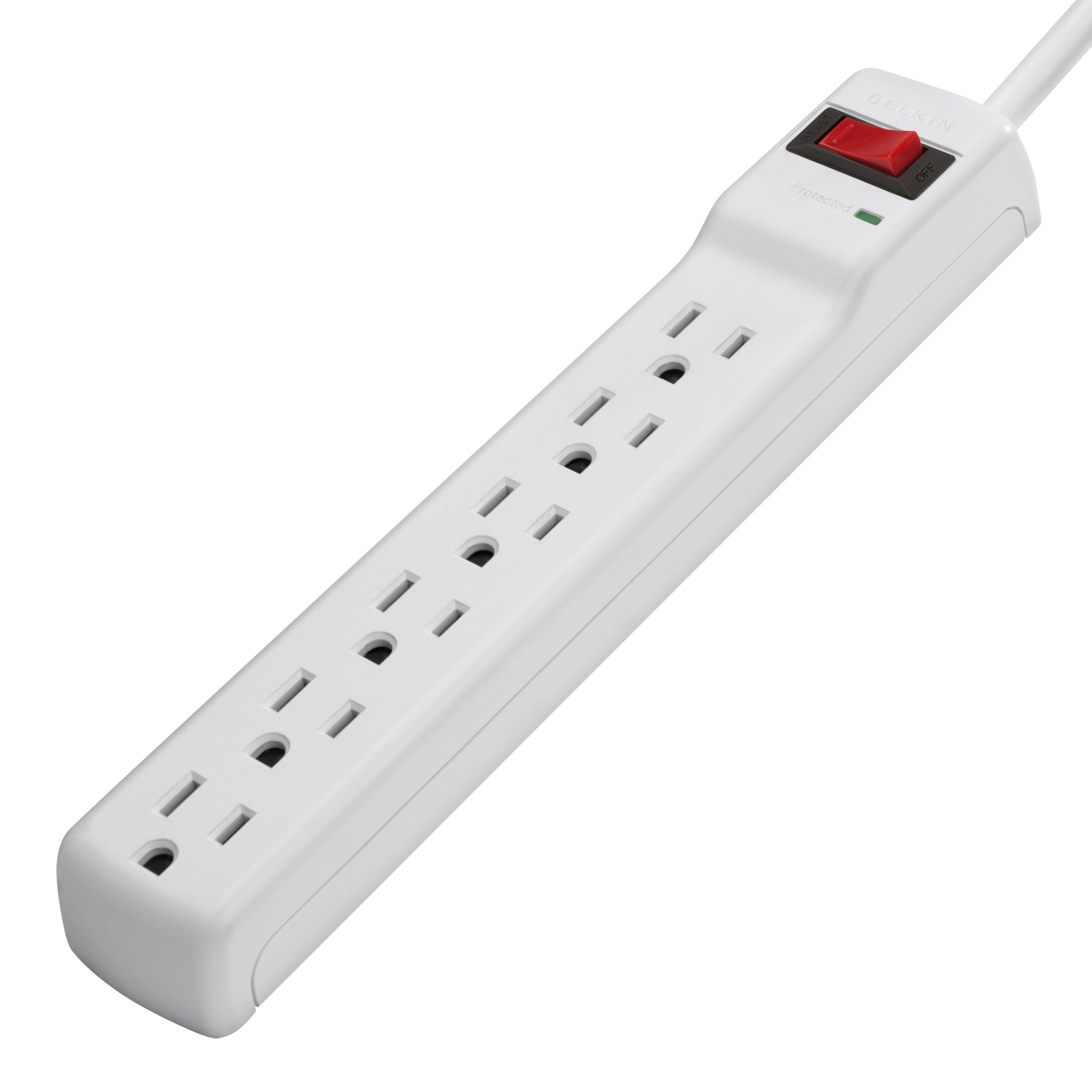 Foto 3 pulgar | Protector Contra Sobretensiones Power Strip, Cable Belkin De 6 Salidas Y 3 Pies - Venta Internacional.