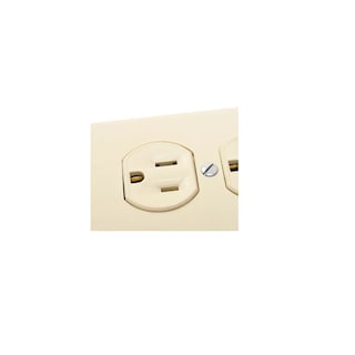 Foto 3 | 20 Contactos Dúplex Con-x Con Tapa 125 V~ 15 A Eo Safe Imports Esi-16194 Beige