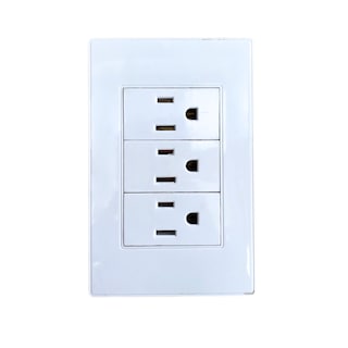 Foto 1 | 10 Piezas Placa Contacto 1 Modulo Blanco