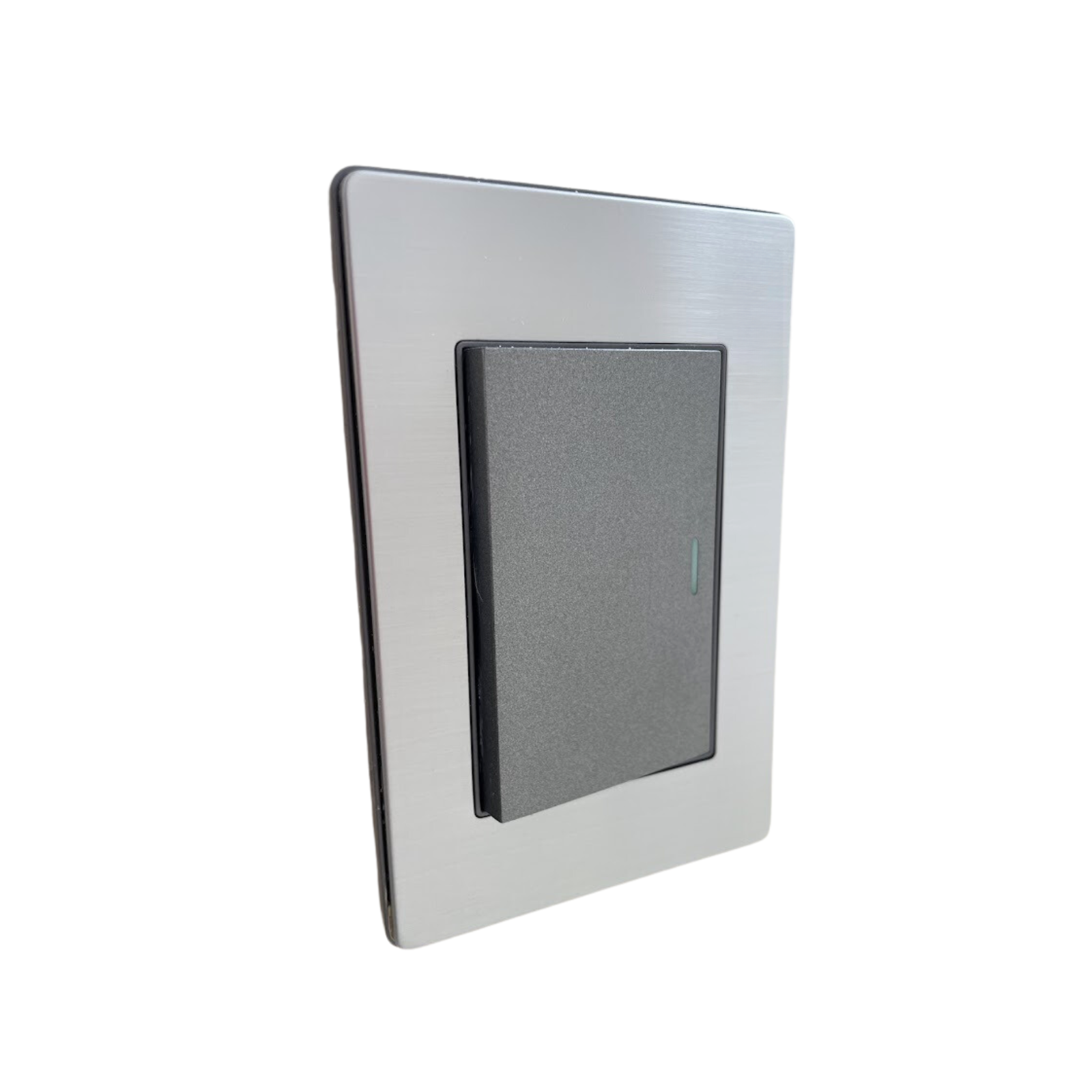 Foto 1 | 10 Piezas Placa Acero Inoxidable 1 Apagador Sencillo De 3 Modulo Plata