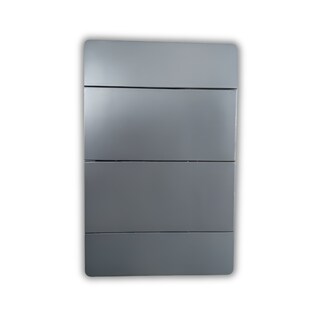 Foto 1 | 10 Piezas Placa 2 Apagadores Escalera 1.5 Modulo Gris Oscuro