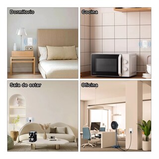 Foto 2 | Enchufe Wifi 1 Interruptores Eo Safe Imports Esi-18290 Blanco