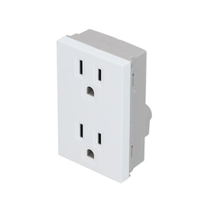 Foto 1 | Contacto Dúplex 1/1, Línea Premium, Color Blanco Surtek