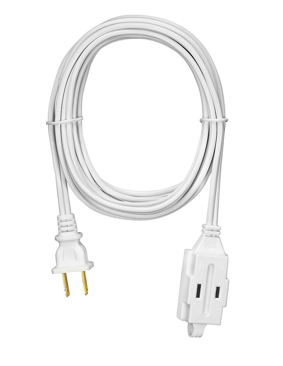 Foto 2 pulgar | Cable De Alimentación De Extensión Insignia 3 Salidas 3 Metros Blanco
