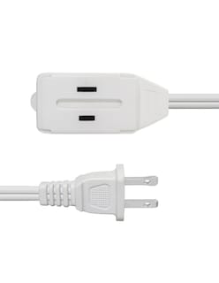 Foto 2 | Cable De Alimentación De Extensión Insignia 3 Salidas 3 Metros Blanco