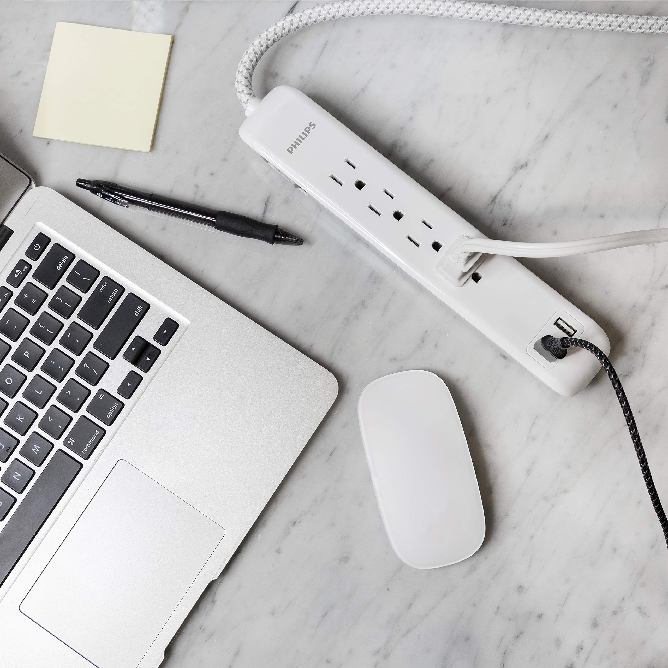 Foto 7 pulgar | Protector Contra Sobretensiones Power Strip Philips Spc6244wc/37, 4 Salidas - Venta Internacional.