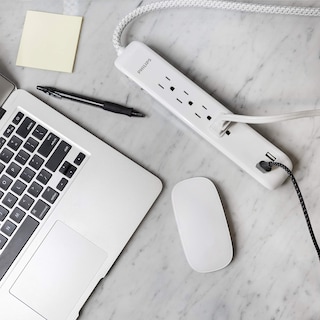 Foto 6 | Protector Contra Sobretensiones Power Strip Philips Spc6244wc/37, 4 Salidas - Venta Internacional.