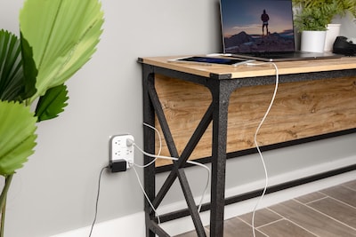 Foto 3 | Extensor De Grifo De Pared Philips Ezfit De 5 Salidas Con Protección Contra Sobretensiones - Venta Internacional.