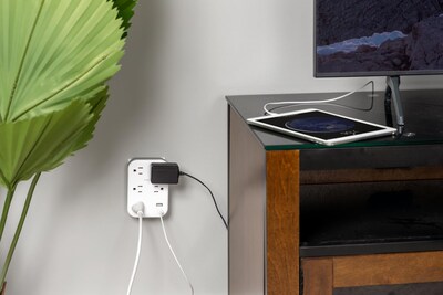 Foto 5 | Extensor De Grifo De Pared Philips Ezfit De 5 Salidas Con Protección Contra Sobretensiones - Venta Internacional.