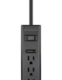 Foto 2 | Supresor Regulardor De Picos 6 Entradas Ns-hw502 Insignia Color Negro