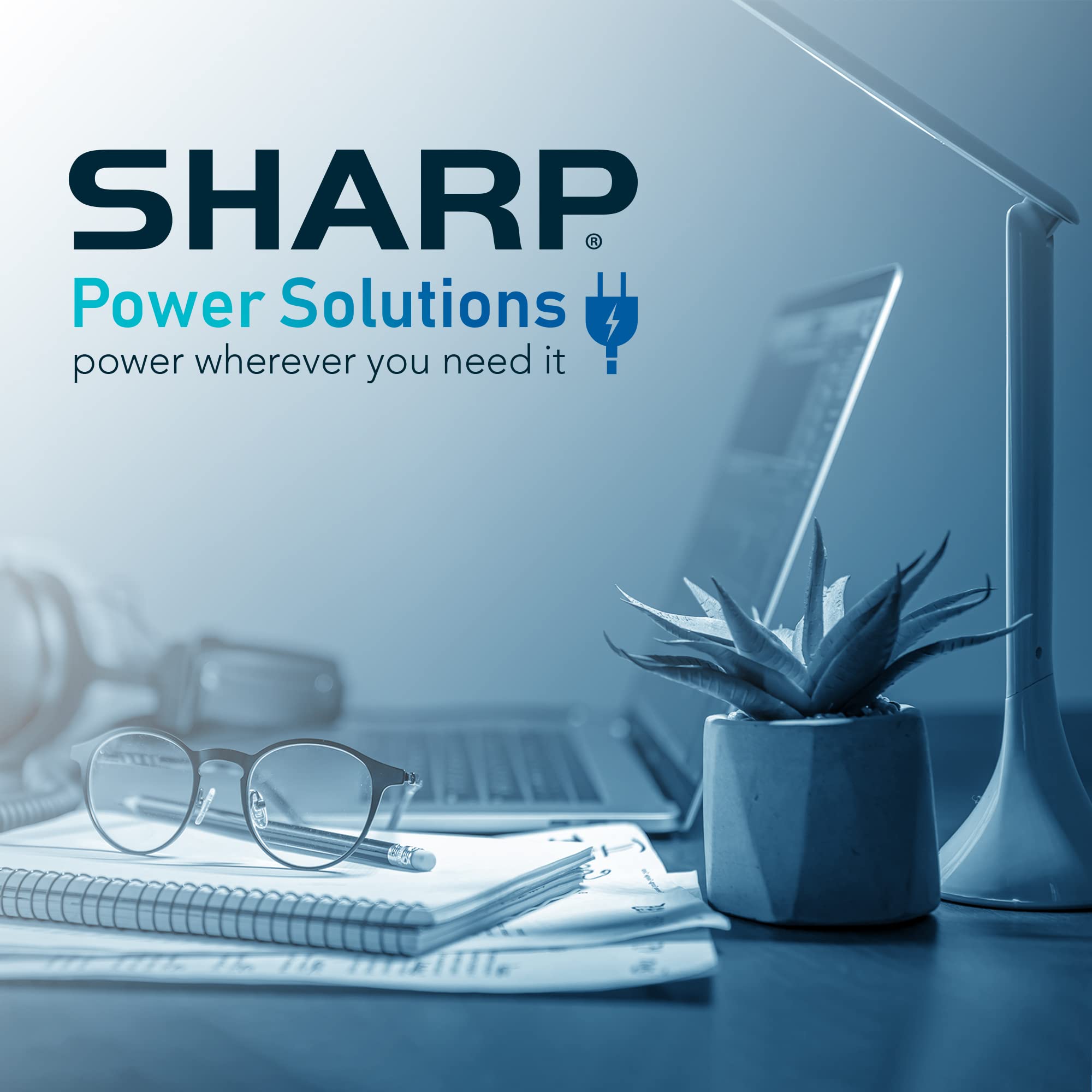 Foto 7 | Protector Contra Sobretensiones Power Strip Sharp Usb Con 6 Enchufes Y 3 Usb - Venta Internacional.