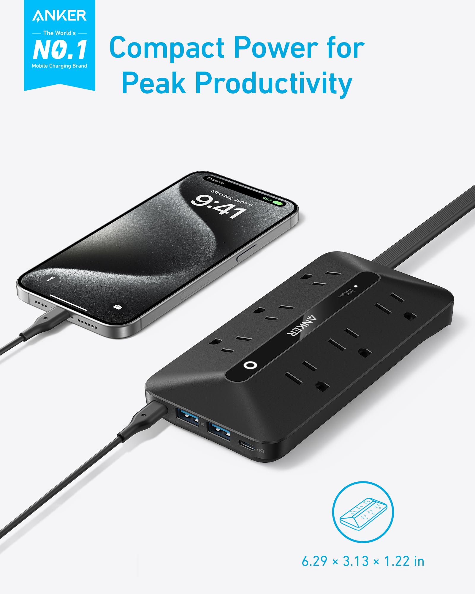 Foto 3 pulgar | Multicontactos Anker 10 en 1-Venta Internacional