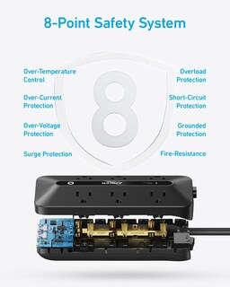 Foto 6 | Multicontactos Anker 10 en 1-Venta Internacional