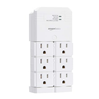 Foto 1 | Extensor De Montaje En Pared Con Protector Contra Sobretensiones Amazon Basics 1080j - Venta Internacional.