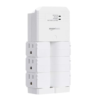 Foto 4 | Extensor De Montaje En Pared Con Protector Contra Sobretensiones Amazon Basics 1080j - Venta Internacional.