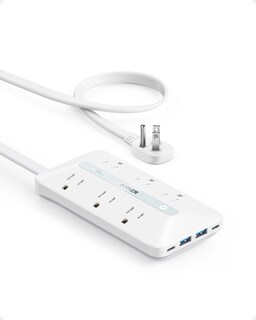 Foto 1 | Power Strip Anker 10 En 1, 20 W, Usb C 6 Ac, 2 Usb A/2 Usb C, 5 Pies - Venta Internacional.