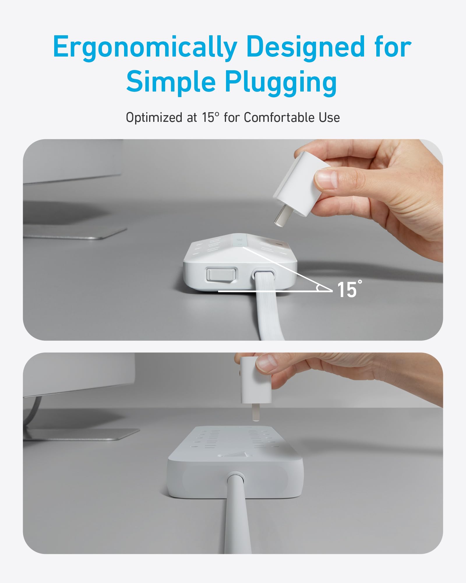 Foto 5 pulgar | Power Strip Anker 10 En 1, 20 W, Usb C 6 Ac, 2 Usb A/2 Usb C, 5 Pies - Venta Internacional.