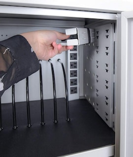Foto 7 | Caja De Carga Para Tabletas Luxor 12 Capacity Secure Con Montaje - Venta Internacional.