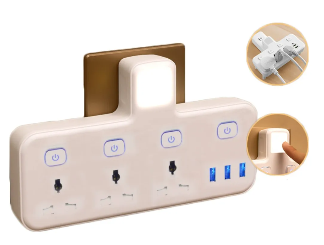 Foto 3 | Contactos Usb Para Convertidor De Luz Nocturna Multifunciona