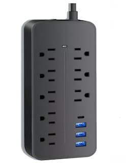 Foto 3 | Multicontacto Usb Con 8 Salidas + Gratis Termo Güish De Regalo