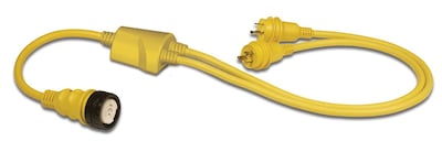 Foto 1 | Adaptador En Y Inverso Marinco Ry504-2-30 2x30 A 125 V Machos A 50 A - Venta Internacional.