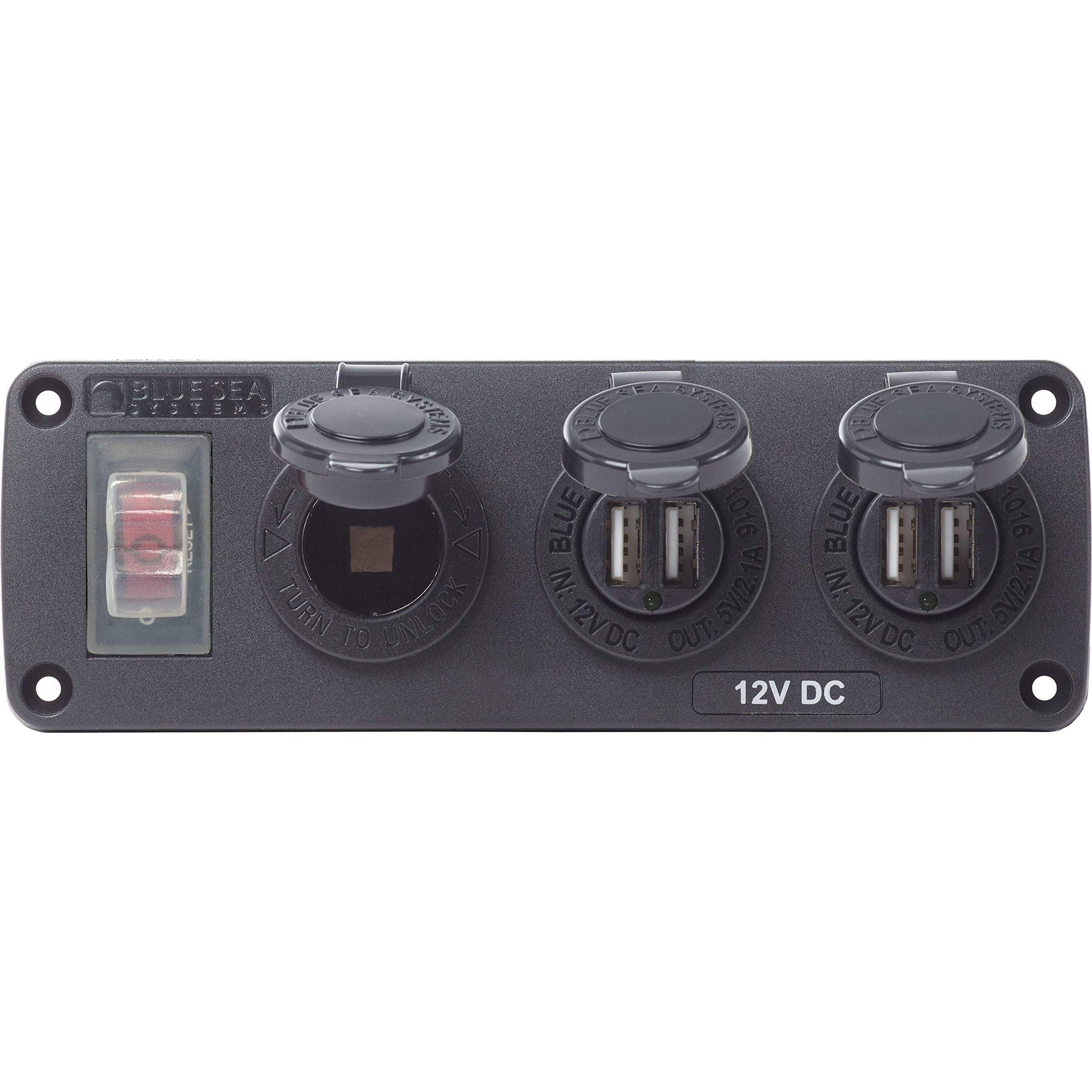 Panel De Accesorios Blue Sea Systems 4365 Resistente Al Agua - Venta Internacional.