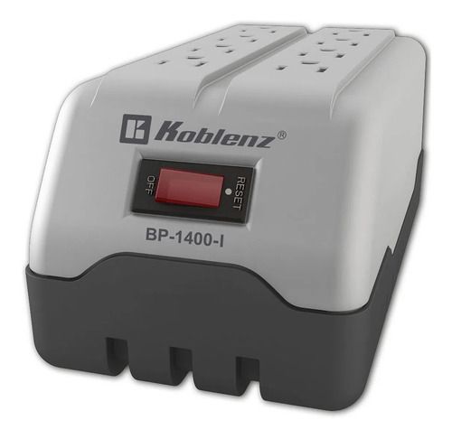 Regulador Koblenz Bp1400i 8 Contactos  Indicador Encendido Gris