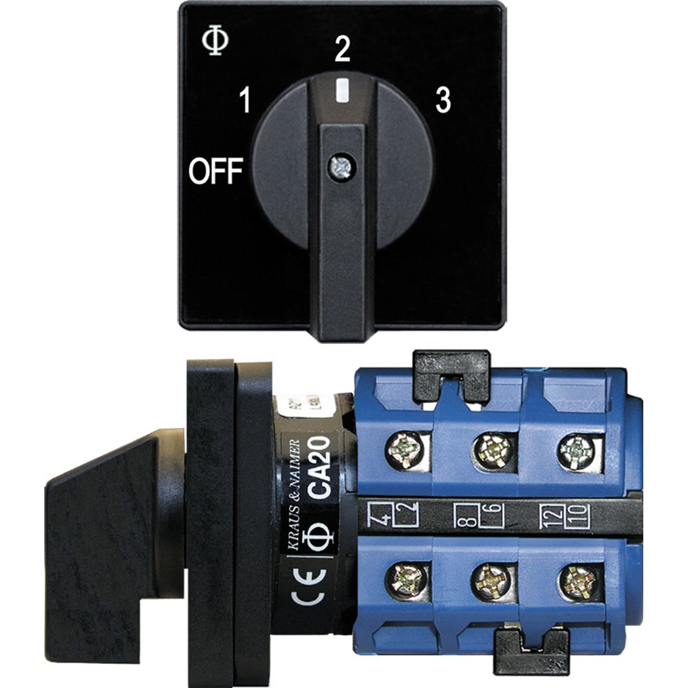 Foto 2 pulgar | Interruptor Blue Sea 9010 Av 120vac 32a Off +3 Posiciones - Venta Internacional.